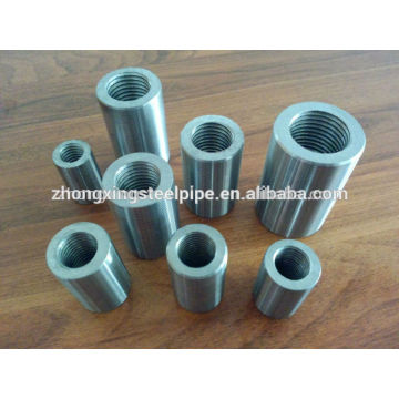 45# Solid Carbon Steel Rebar Threaded Sleeve (14-40mm)--Factory